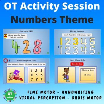 Preview of OT Activity Session - Google Slides - Numbers Theme