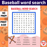OT Baseball word search