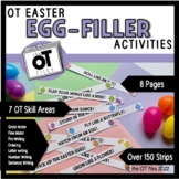 OT EASTER Egg Activity - Gross Motor, Prewriting, Drawing,