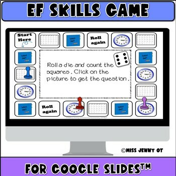 Preview of OT Executive Functioning Activities Game for Google Slides™