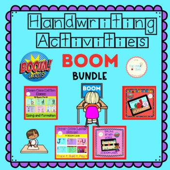 Preview of Handwriting BOOM card BUNDLE -  Occupational Therapy