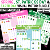 OT SPRING, ST. PATS, & EARTH DAY prewriting line/shape wor
