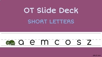 Preview of OT Slide Deck - Small Letters