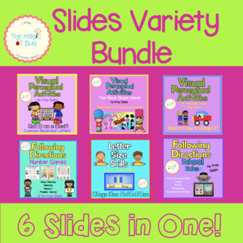 Preview of Variety BUNDLE - Visual Perceptual Skills - Handwriting - Occupational Therapy