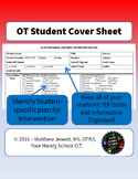 OT Student Cover Sheet - Intervention Plan