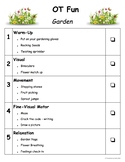 OT Summer Fun - Garden session plan