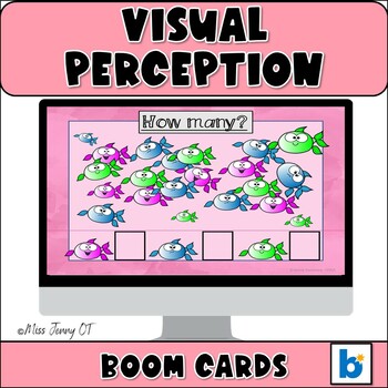 Preview of OT Visual Perception Activities Figure Ground Scanning BOOM cards