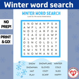 OT: Winter word search