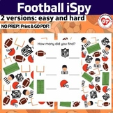 OT football superbowl ispy #1: search, find & count ispy w