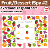 OT fruit ispy #1: fruit themed search, find and count ispy