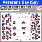 OT patriotic PRESIDENTS day ispy #3: search, find and coun