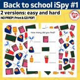 OT back to school ispy: #2 school ispy: search, find count