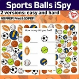 OT sports balls ispy: sports balls themed search, find and