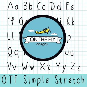 Preview of OTF Simple Stretch FONT{CU OK}