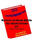 O.T.I.S. Math Skills Review for Sixth Grade #2