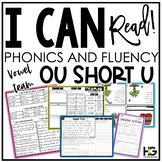 OU Short U Vowel Team Phonics Games, Passages, Decodable R