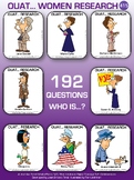 OUAT... History Figures Research / Trivia Game. Women