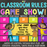 OUR CLASSROOM RULES Quiz Show Lesson: Back to School Revie