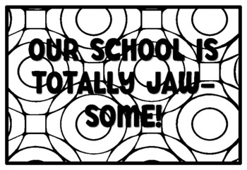 OUR SCHOOL IS TOTALLY JAW-SOME! Ocean Coloring Pages, Ocean Activity ...