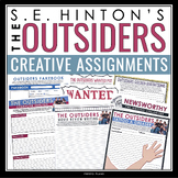 The Outsiders Assignments Bundle - Creative Response and A