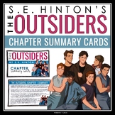 The Outsiders Chapter Summaries - Plot Summary Cards for S