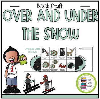 Preview of OVER AND UNDER THE SNOW BOOK CRAFT