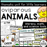 OVIPAROUS ANIMALS SCIENCE UNIT AND LESSON PLANS FOR KINDER
