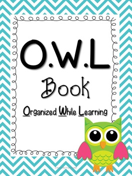 Preview of OWL Book/ OWL Binder