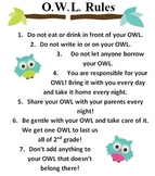 OWL Organizational Binder Pack