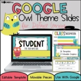 OWL Theme | Digital Assignment Google Slide Templates | Di