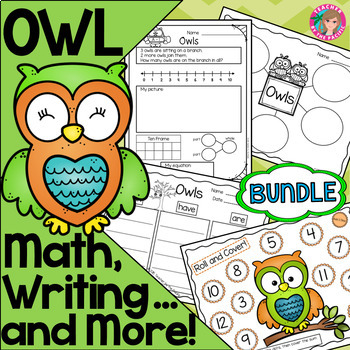 Preview of OWL Writing, Math, and More! BUNDLE