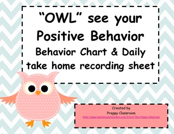 Positive Behavior Chart For Home