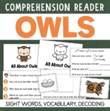 OWLS Nonfiction Decodable Text Easy Readers Comprehension 