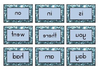 OXFORD WORD LIST sight words MIRROR mirrored WORDS 100 cards by Miss ...
