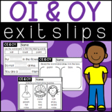 OY and OI Words Exit Slips Exit Tickets Assessment Quick Check