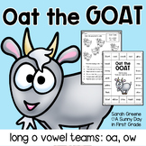 Long o Vowel Teams: oa & ow