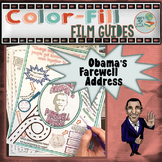 Obama's Farewell Address Colorfill Film Guide Doodle Notes