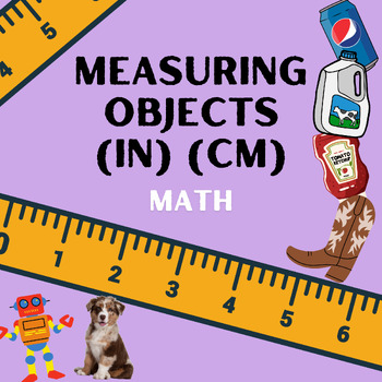 Preview of Object Measurement Activity Mats/Tapetes De Medición De Objetos[English/Spanish]