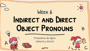 Preview of Object pronouns — SPANISH