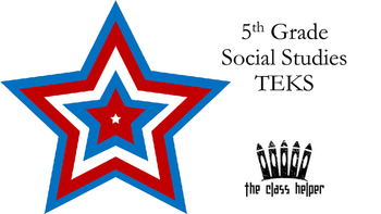 Preview of 5th Grade Social Studies TEKS