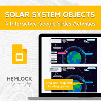 Preview of Objects in the Solar System - drag/drop & labeling in Slides with animated GIFS