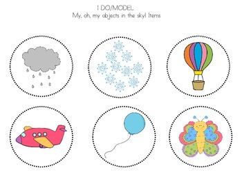 Objects in the sky (lesson plan and activities) by Oodles of fun