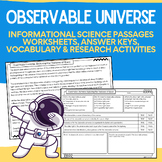 Observable Universe Packet: No Prep Informational Science 