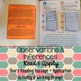 Observation and Inference Reading Comprehension Interactiv