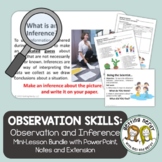 Observation and Inference PowerPoint and Notes - Scientifi