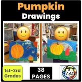 Observational Pumpkin Drawing-Unit: Google Slides & PDF Fi