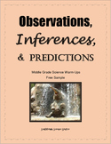 Observations, Inferences & Predictions in Science