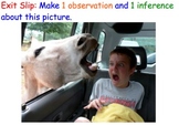 Observations & Inferences (Scientific Method) - Lesson Pla