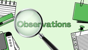 Preview of Observations: Qualitative and Quantitative Slideshow