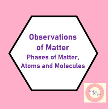 Preview of Observations of Matter - 3 Science of Cooking Labs